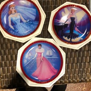 Danbury mint Barbie collectible porcelain plates